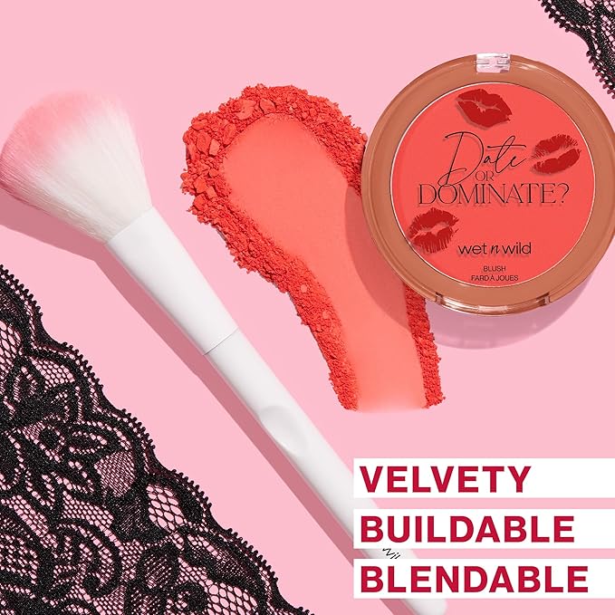 wet n wild Date Or Dominate Blush And Brush Set-VivaGrace Women