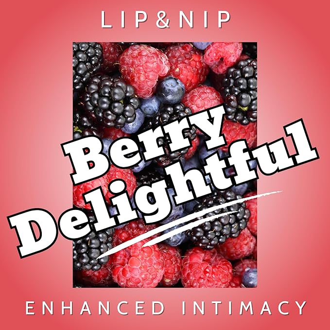 Berry Delightful “Dottie” Flavored Balms | Flavored Hydrating Lip Balm, Nipple Balm, and Full Body Balm | Lip Balm & Moisturizer and Intimacy Enhancer - Pack of 3-VivaGrace Women