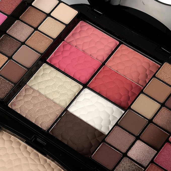 64 Colors cosmetic Kit Makeup Kit For Teens Make up Kits For Girls Makeup Palette Eyeshadow Makeup Mirror For Women Gift-VivaGrace Women