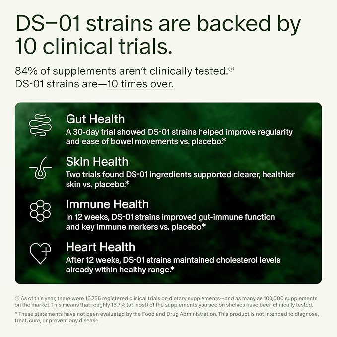 Seed DS-01 Daily Synbiotic - Prebiotic and Probiotic for Women & Men - Digestive Health, Gut Health, Immune Support, Bloating & Constipation Relief - Vegan & Shelf-Stable - 60 Capsules (30-Day Supply)-VivaGrace Women