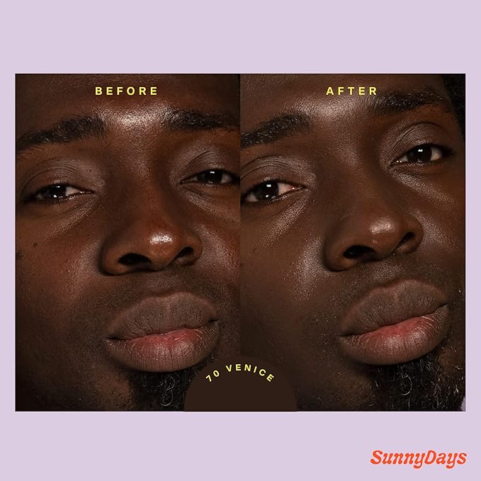 Tower 28 Beauty SunnyDays SPF 30 Tinted Mineral Sunscreen - For Sensitive Skin - 2-in-1 Facial Broad Spectrum UVA/UVB Protection + Foundation - Shade 70 VENICE, 1 Fl Oz-VivaGrace Women