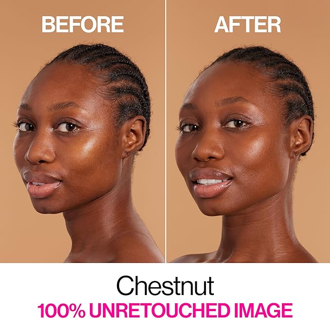 wet n wild Bare Focus Skin Tint, 5% Niacinamide Enriched, Buildable Sheer Lightweight Coverage, Natural Radiant Finish, Hyaluronic & Vitamin Hydration Boost, Cruelty-Free & Vegan - Chestnut-VivaGrace Women