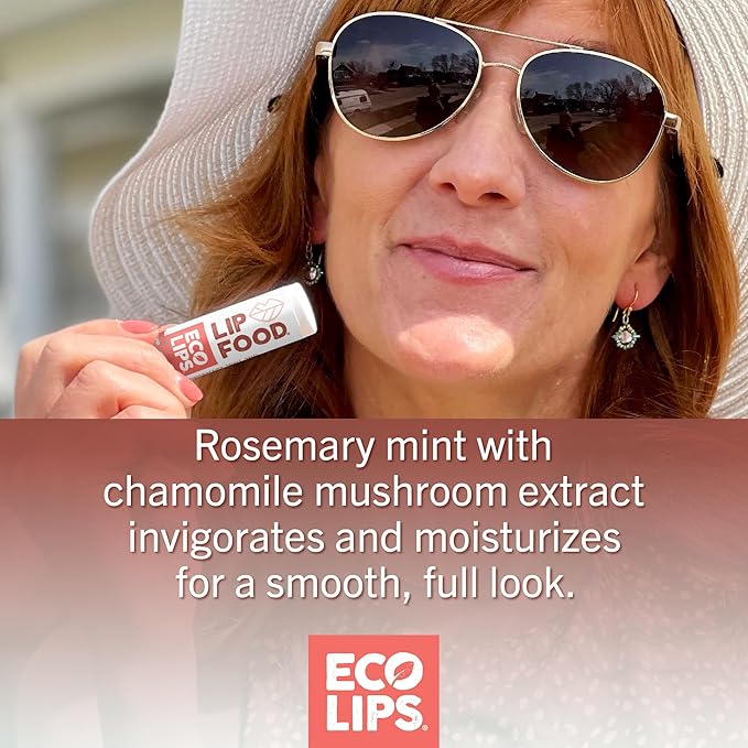 Eco Lips Lip Food - Organic Lip Balm (Plump)-VivaGrace Women
