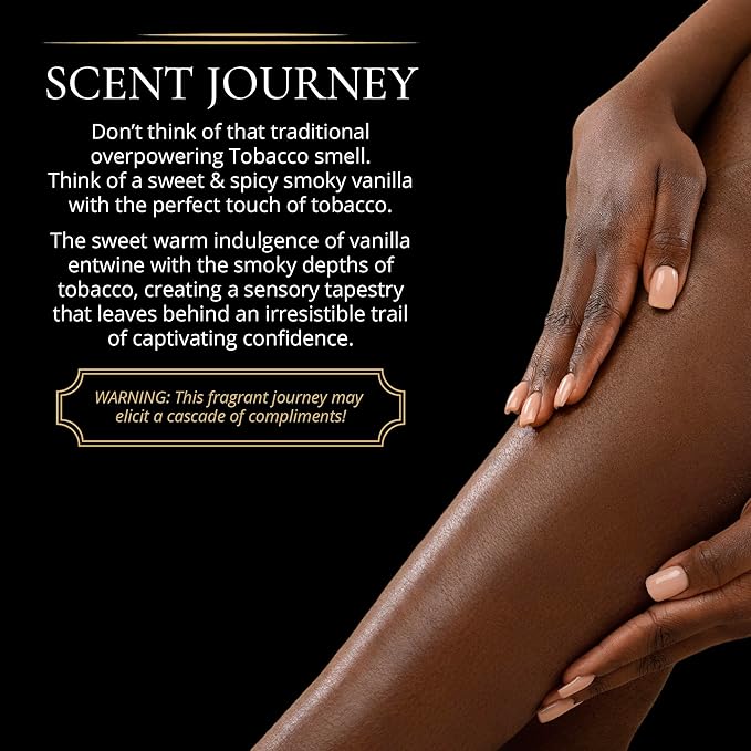 LUXURY LIFE BUTTER - Irresistibly Scented Body Butter with Hyaluronic Acid for Ultimate Moisture. Luxurious Natural Fragrance. Hydrates for a Non-Greasy Glamorous Glow, Tobacco Vanilla, 5 oz.-VivaGrace Women