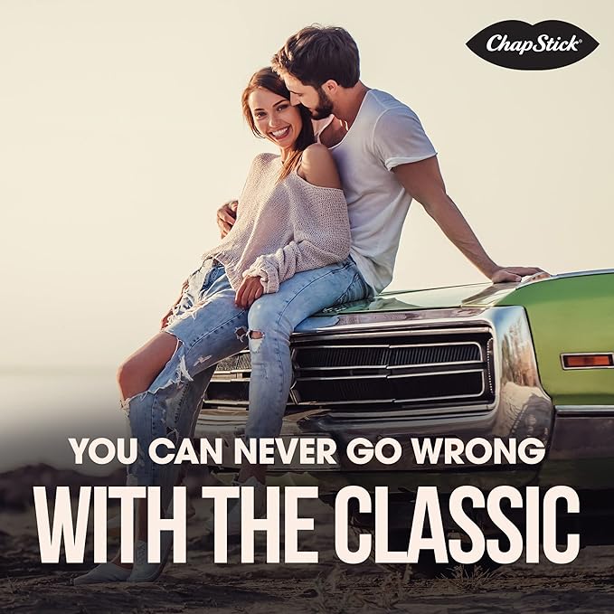 ChapStick Classic Collection Flavored Lip Balm Tubes Pack, Lip Moisturizer - 0.15 Oz (Box of 5 Packs of 3)-VivaGrace Women