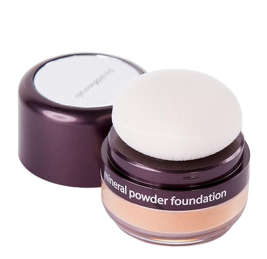 Mineral Powder Foundation, Flawless, 6 Gram-VivaGrace Women