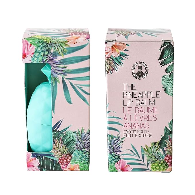 Pineapple Lip Balm - Key Lime or Strawberry-Mango (Teal) Key Lime-VivaGrace Women