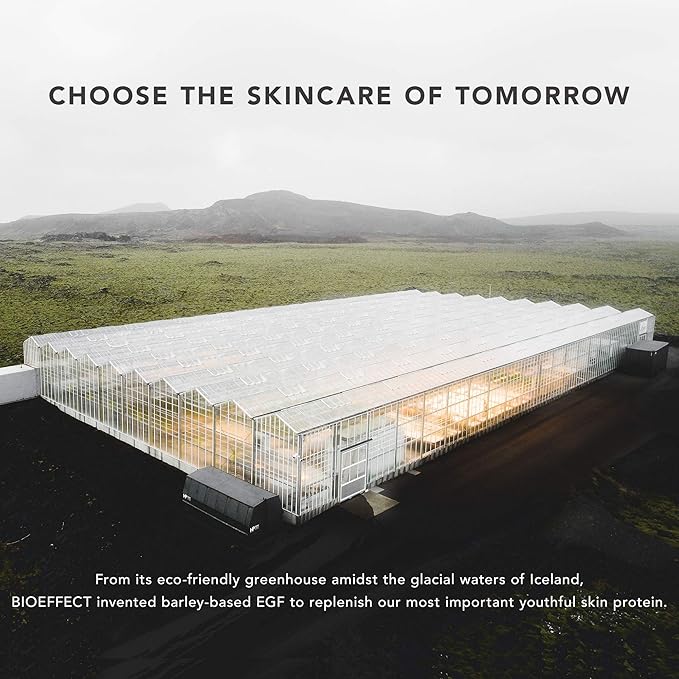 BIOEFFECT EGF Serum Gift Set with mini Volcanic Exfoliator and Micellar Water, Anti-Aging, Hydrating, Wrinkle-Fighting Facial Skin-Care with Growth Factor and Hyaluronic Acid plus Free Tote Bag-VivaGrace Women