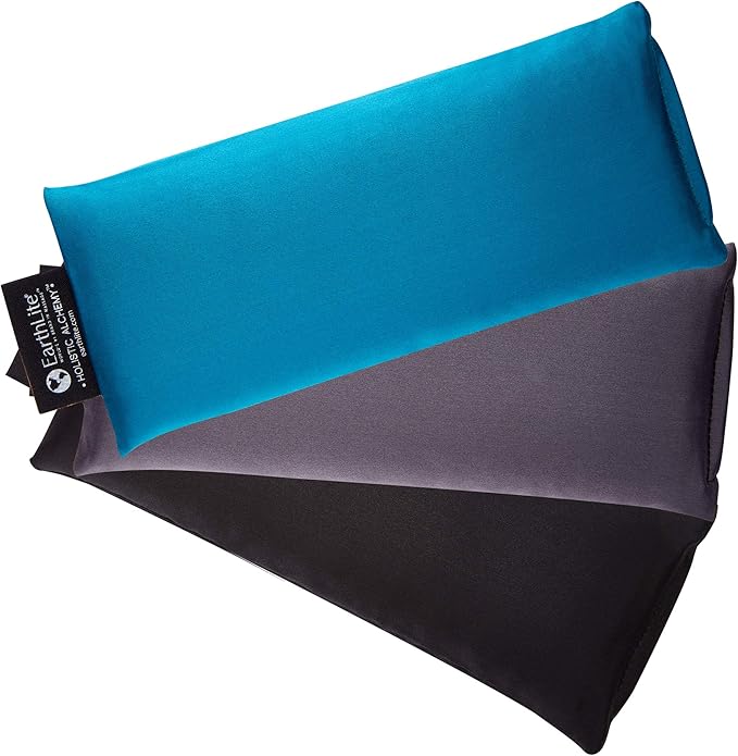 EARTHLITE Holistic Alchemy Aromatherapy Eye Pillow - 100% Silk Cover, Natural Herbs & Flax Seeds, Weighted, Cooling & Soothing-VivaGrace Women