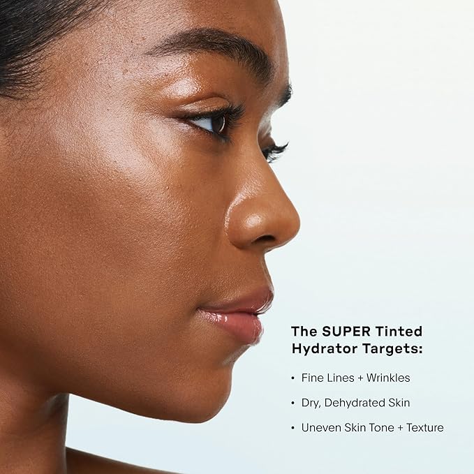U Beauty The Super Tinted Hydrator Hyaluronic Acid Moisturizing Cream - Mega-Dose Skin Hydrator for Supple, Smooth, and Softer-Looking Skin For Up To 48 Hours - Shade 9-1.0 oz-VivaGrace Women