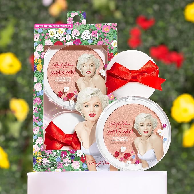 wet n wild Marilyn Monroe Collection Icon Highlighter - Peachy Pink-VivaGrace Women
