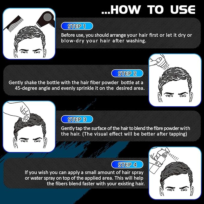 Aliver Hair Fibers for Thinning Hair - Light Brown - 27.5Gr,Undetectable Natural Formula, Thicker Fuller Hair in 15 Seconds, Conceals Hair Loss, Look Younger, for Men & Women Patchy Bald Spot,Crown-VivaGrace Women