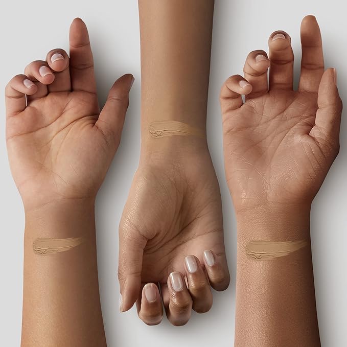 e.l.f. Hydrating Camo Concealer, Lightweight, Full Coverage, Long Lasting, Conceals, Corrects, Covers, Hydrates, Highlights, Deep Olive, Satin Finish, 25 Shades, All-Day Wear, 0.20 Fl Oz