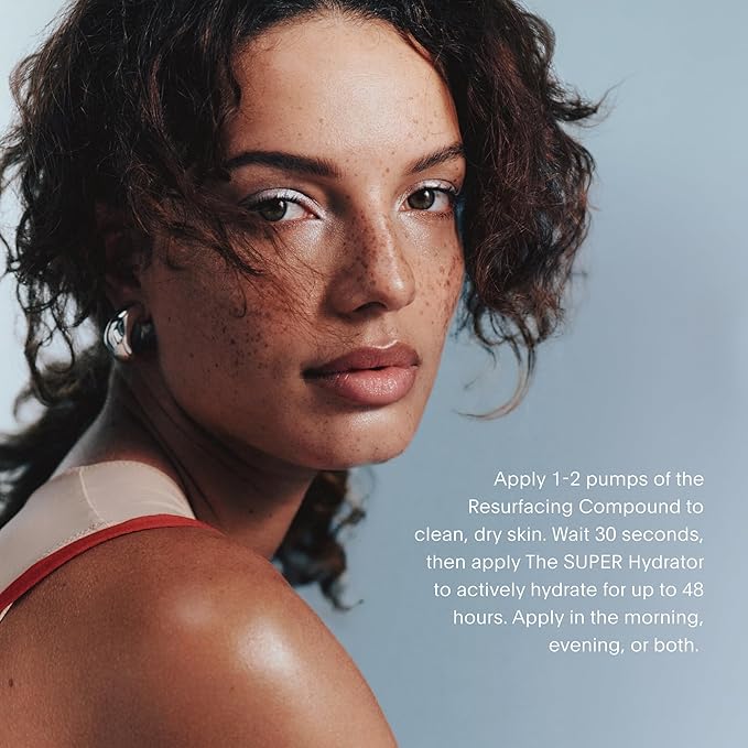 U Beauty - The U Beauty Duo - Resurfacing Compound & SUPER Hydrator Set - Vitamin C & E, Retinol, Hyaluronic Acid - Moisturizing Face Serum Duo for Smooth, Hydrated and Softer Skin, Set of 2 0.5 fl oz-VivaGrace Women