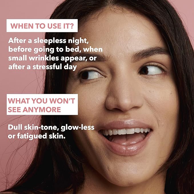 Exception Rosée - Regenerating Facial Sheet Mask - Hydrating & Brightening - With Ceramides & Omega-3 & 6 - Brightening, Firming & Revitalizing - Multi-Active Serum Formula - 1 Pack