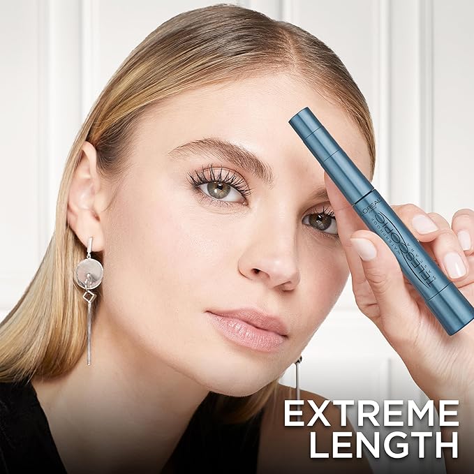 L'Oreal Paris Makeup Original Telescopic Lengthening Mascara, Waterproof Black