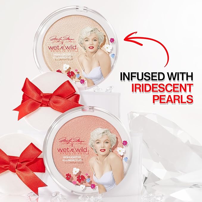 wet n wild Marilyn Monroe Collection Icon Highlighter - Cool Champagne-VivaGrace Women