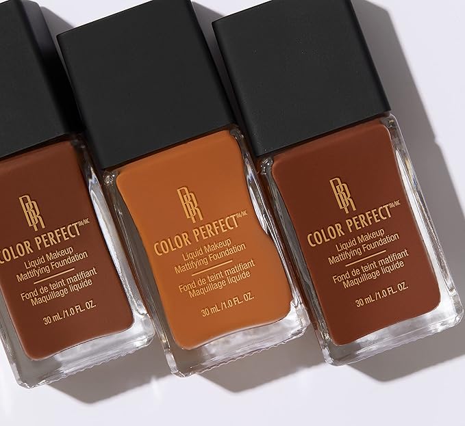 Black Radiance Color Perfect Liquid Full Coverage Foundation Makeup, Haute Cocoa, 1 Ounce (Pack of 2)-VivaGrace Women