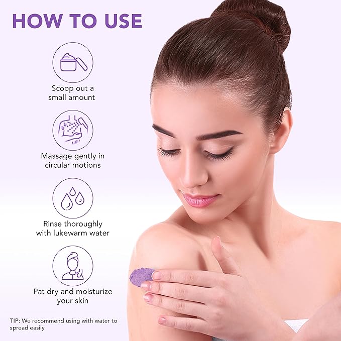 Botanic Hearth Dreamy Lavender Body Scrub 8.8 Fl Oz | Gently Exfoliates And Moisturizes Skin, Infused With Natural Lavender Oil And Essential Nutrients For Smooth And Radiant Skin-VivaGrace Women