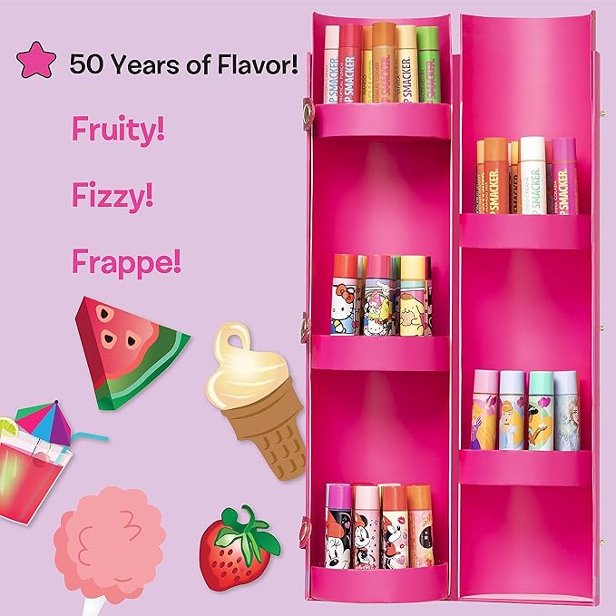 Lip Smacker 50th Anniversary Lip Balm Vault-VivaGrace Women