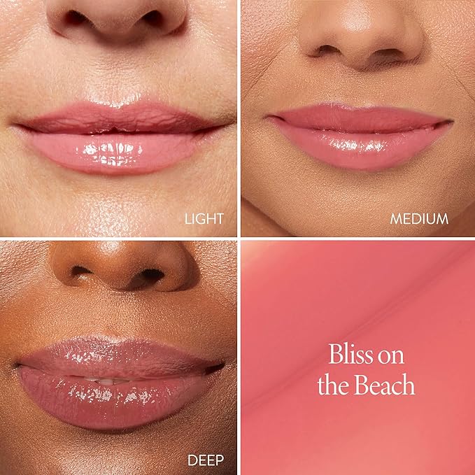 LAURA GELLER NEW YORK x Bliss Shine-n-Shield Lip Balm SPF 15, Bliss on the Beach - Nourishes, Hydrates & Protects Lips-VivaGrace Women