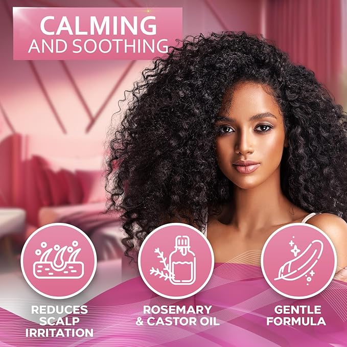 Rice Water Spray for Hair - With Rosemary, Biotin and Castor Oil - Tonic for Women and Men with Thinning Hair - Fermented Thickening Treatment to Fight Hair Fall - Daily Strengthening Leave In Formula-VivaGrace Women