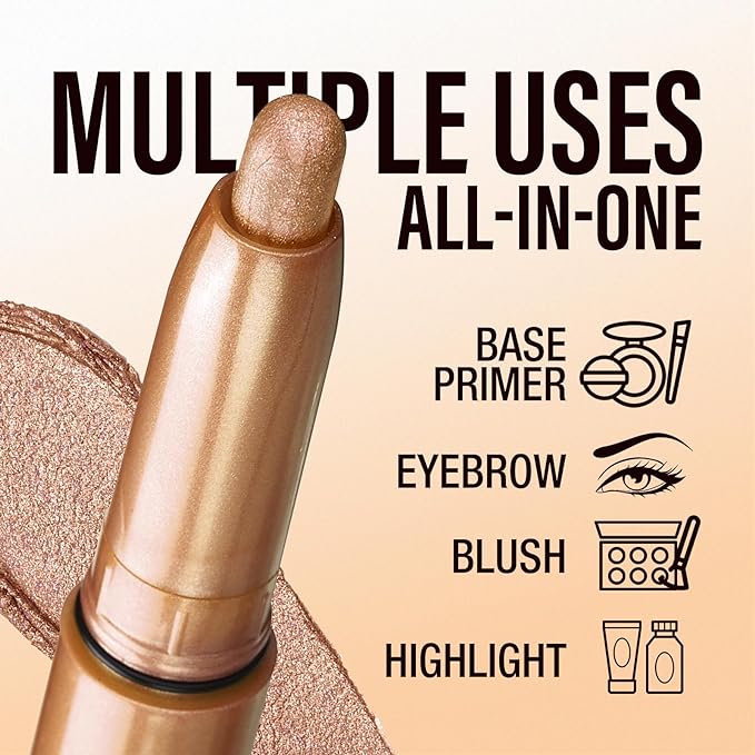 Jolilab Eyeshadow Stick Set, 2 PCS Matte Professional Bright-Colored Contouring and Highlight Stick, Cream Waterproof Long Lasting High Pigmented Eye Shadow (2, 05+21 2pcs)-VivaGrace Women