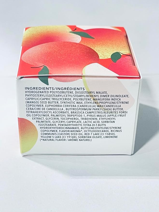 Farmacy Peptide Lip Balm - Lip Smoothie Hydrating Lip Balm with Vitamin C to Visibly Plump + Smooth Lip Lines - Nourishing Lip Treatment with a High-Gloss Finish - Apple (10g)-VivaGrace Women