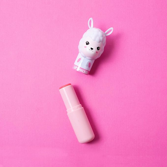 Lip Smacker Lippy Pals Llama, Flavored Moisturizing & Smoothing Soft Shine Lip Balm, Hydrating & Protecting Fun Tasty Flavors, Cruelty-Free & Vegan - Straw-ma-Llama berry-VivaGrace Women