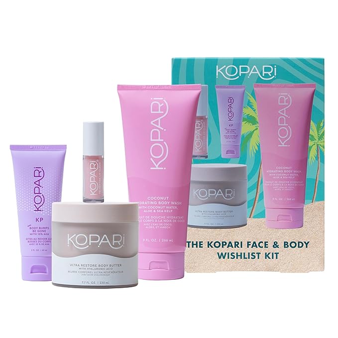 The Kopari Face & Body Wishlist Kit-VivaGrace Women