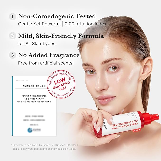 medicube Power Soothing Spray | Hypochlorous Acid Spray For All Skin Types, Delicate Skin | Daily Skin Solution & Post-Sun Care | HOCI Facial Mist for Soothing & Calming | Korean Skincare | 4.22 fl.oz-VivaGrace Women