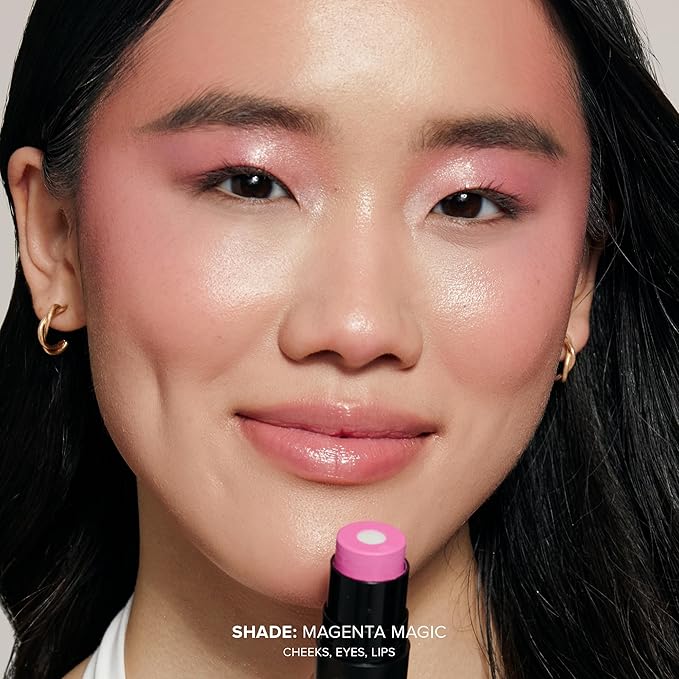 Nudies Matte + Glow Core All Over Face Blush Color - Magenta Magic-VivaGrace Women