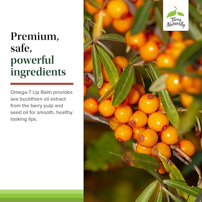 Terry Naturally Omega7 Lip Balm - 0.15 Oz, Pack of 3-VivaGrace Women