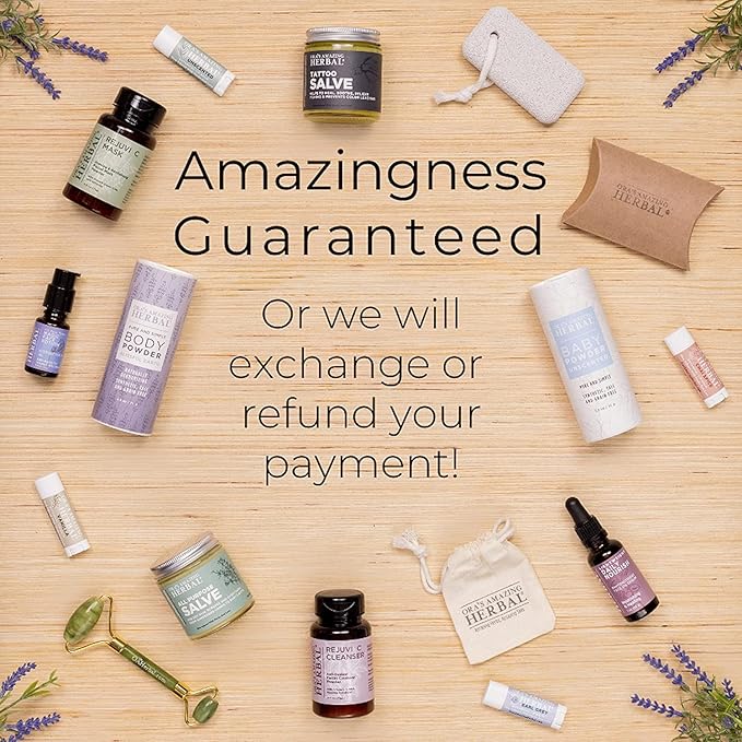 Ora's Amazing Herbal, Eczema Treatment, Touchy Skin Salve, Ultra Healing Body Butter, Organic Calendula for Skin, Herbal Salves, Unscented Skin Care-VivaGrace Women