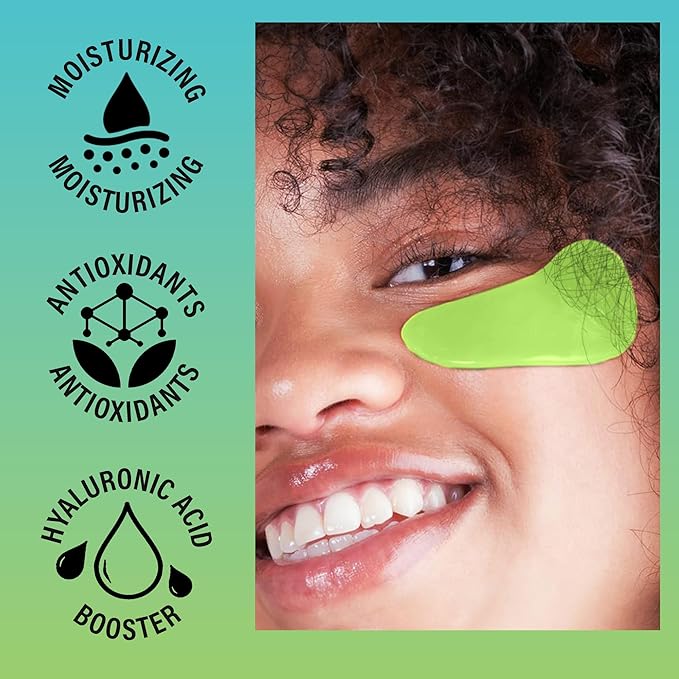 Eye Mask, Eye Masks for Dark Circles and Puffiness, Under Eye Mask with Hyaluronic Acid and Matcha Green Tea, Vegan and Cruelty-Free Under Eye Patches, Green Tea Eye Masks, 5-Pack-VivaGrace Women