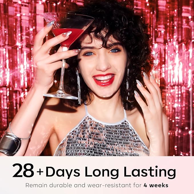 Modelones Cat Eye Gel Nail Polish Set, Holographic Glitter 6 Colors with Magnet, Sparkle Galaxy Series Nude Pink Gel Polish, Soak Off Led Gel Polish Kit, Nail Art, Salon DIY Gifts-VivaGrace Women