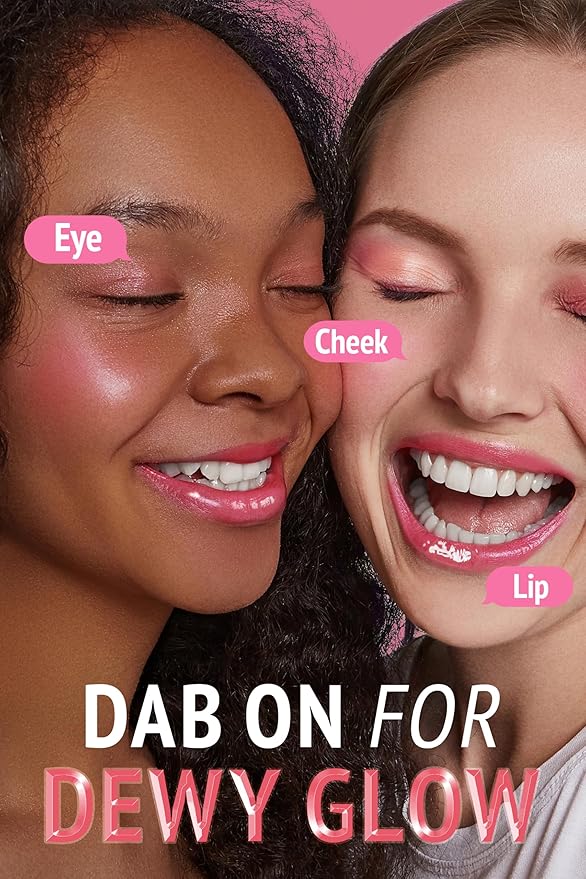 Veganize Collagen Lip Glass Balm | Hydrating Lip Balm in 9 Vibrant Colors | Moisturizing Lip Care Infused with Collagen Jelly Magic | No Animal Trial Lip Balm 0.06 oz (No. 2 Shy Pink)-VivaGrace Women