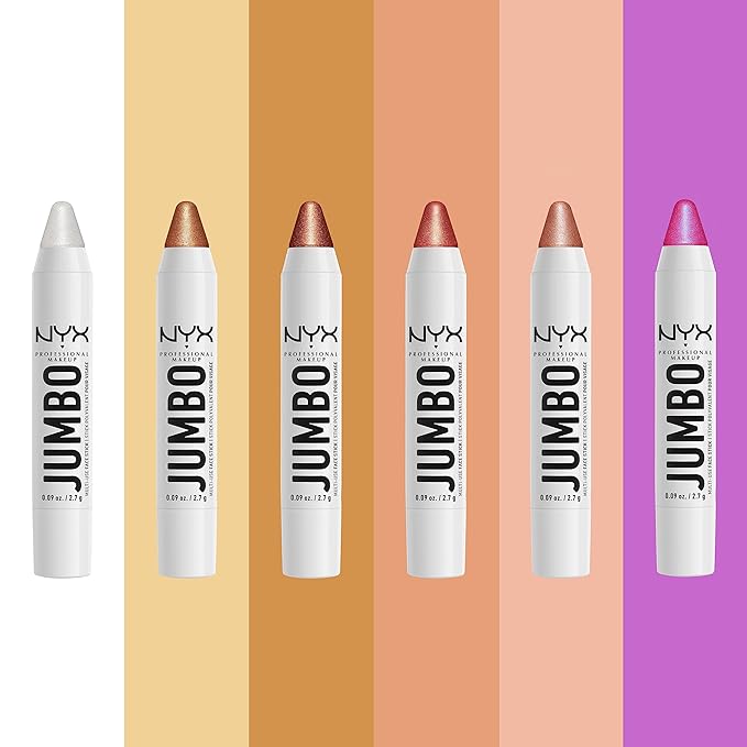 NYX PROFESSIONAL MAKEUP, Jumbo Multi-Use Face Highlighter Stick - Apple Pie-VivaGrace Women