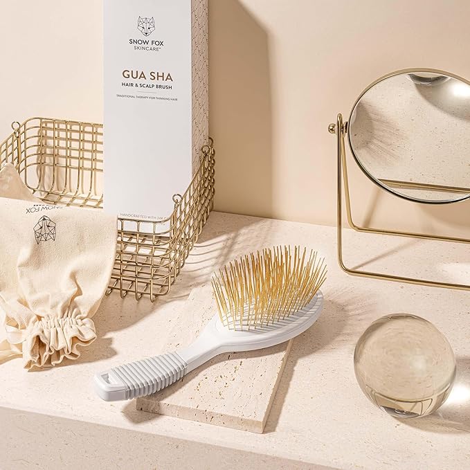 Gua Sha Hair & Scalp Brush-VivaGrace Women