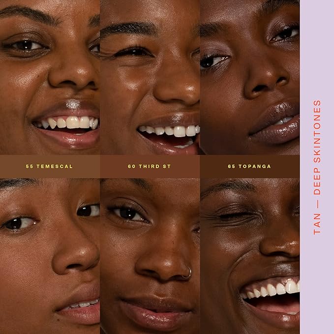 Tower 28 Beauty SunnyDays SPF 30 Tinted Mineral Sunscreen - For Sensitive Skin - 2-in-1 Facial Broad Spectrum UVA/UVB Protection + Foundation – Shade 55 TEMESCAL, 1 Fl Oz-VivaGrace Women