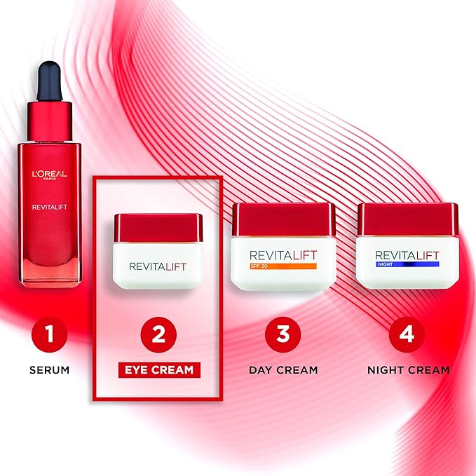L'Oreal L'oreal plenitude revitalift eye cream (new packaging), 0.5oz, 0.5 Ounce-VivaGrace Women
