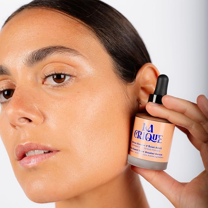 Bronzing Face Serum - Hydrating Serum with Hyaluronic Acid - Anti-Pollution Bronzer Drops for Radiant Skin Glow - All Skin Types - 99% Natural Ingredients Face Tanner - Vegan - 1 Fl Oz-VivaGrace Women