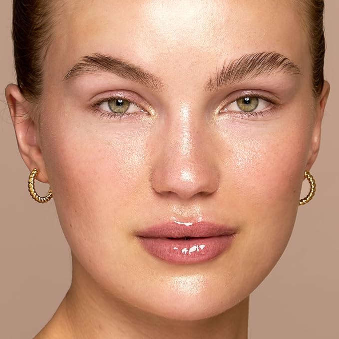 Jouer Essential Tinted Hydrating Lip Oil Gloss – Moisturizing Dry Lip Treatment Serum - Fragrance Free Tinted Lip Oil - Jojoba Seed Oil and Apricot Oil Formula-VivaGrace Women