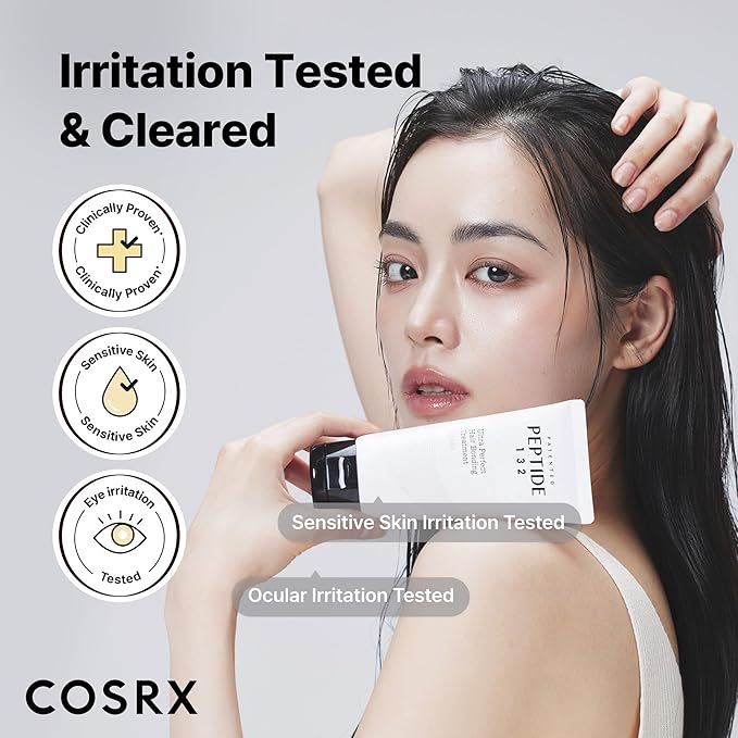 COSRX PEPTIDE 132 Hair Bond Repair Treatment - Deep Conditioner Hair Mask for Damaged, Dry Hair, Repairs Breakage & Split Ends with Collagen & Hyaluronic Acid, For All Hair Types – 4.05 fl oz-VivaGrace Women