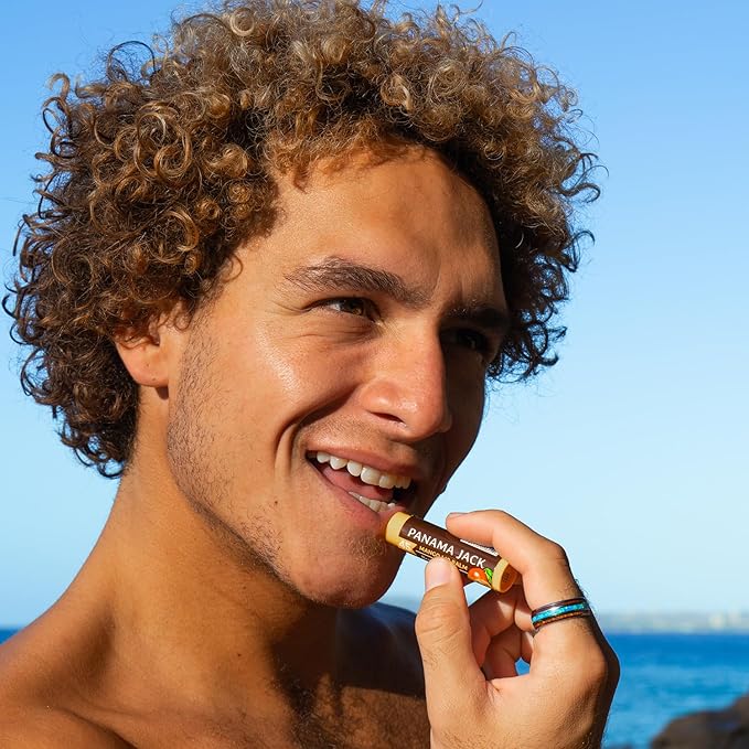 Panama Jack Sunscreen Lip Balm - SPF 45, Flavor Pack, Broad Spectrum UVA-UVB Sunscreen Protection, Prevents & Soothes Dry, Chapped Lips (Dreamsicle/Vanilla/Tropical/Mango)-VivaGrace Women