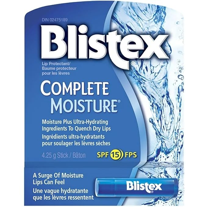 Blistex Lip Balm Complete Moisture, 0.15 oz (Bundle of 12)-VivaGrace Women