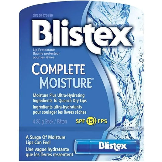 Blistex Lip Balm Complete Moisture, 0.15 oz (Bundle of 12)-VivaGrace Women