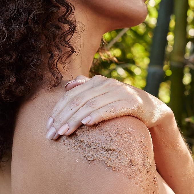 LATHER Bamboo Lemongrass Foaming Body Scrub - Gentle Exfoliating & Hydrating Scrub for All Skin Types - Leaves Soft & Smooth Skin - Scrub for the Body, Hands & Feet - 8 Oz Jar-VivaGrace Women