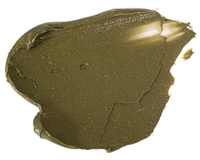 Green Tea Matcha Facial Detox Clay Mask with Mineral Oil, Wash Off Until Dry, Deep Cleaning, Hydrating, Detoxing, Healing, and Relaxing, Pore, and Blackhead Mask-VivaGrace Women