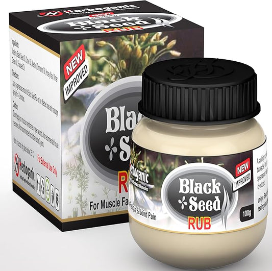 Black Seed Rub | Infused with Soothing Properties | Crafted to Provide Comfort to Joints, Muscles, Shoulders and Beyond | 3.5 oz.…-VivaGrace Women